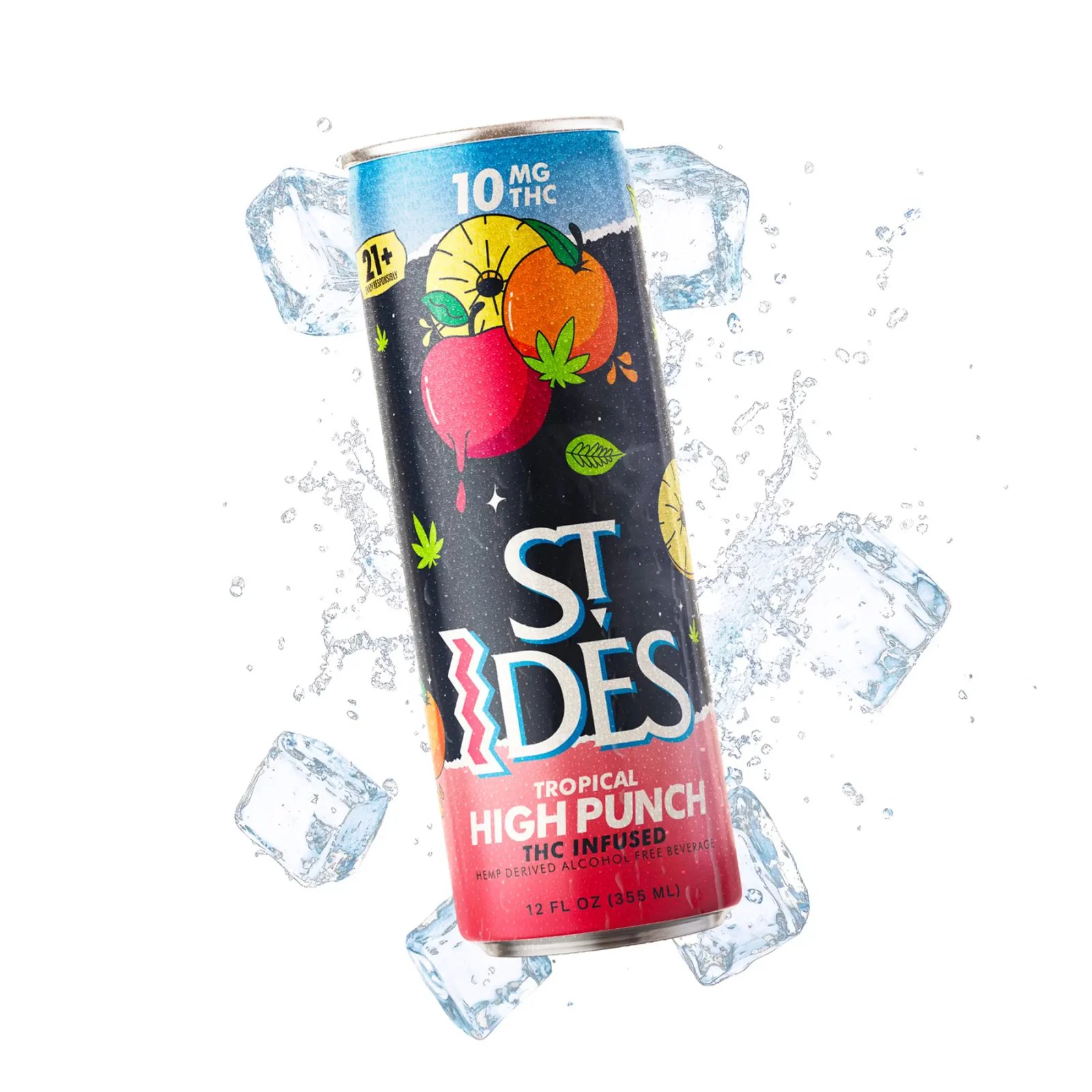 St IDES High TEA Tropical Punch 10Mg THC - High TEA