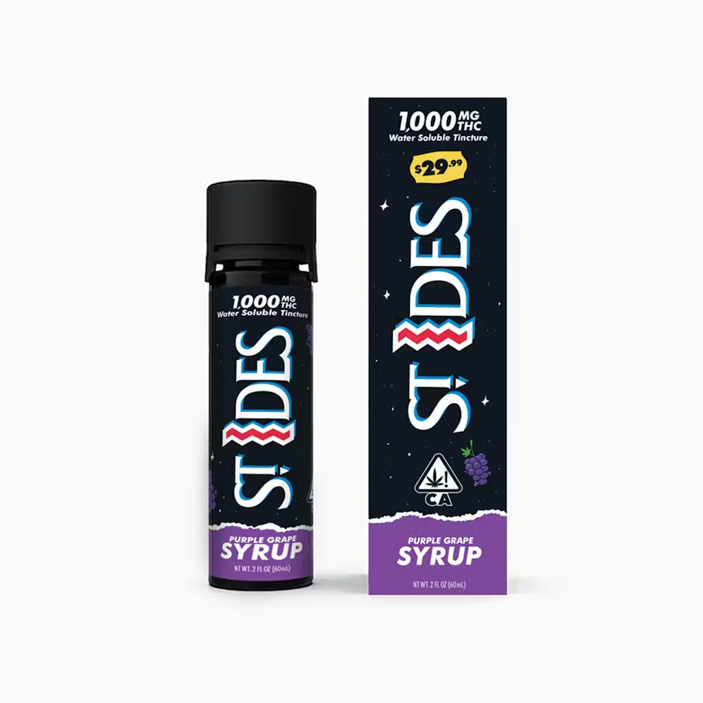 St Ides Syrup Purple Grape | 2oz Tincture 1000MG - 1000mg Syrup